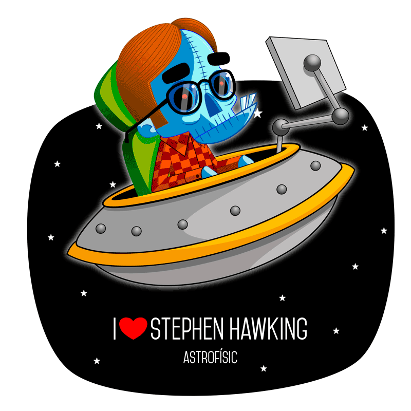 Camiseta Hawking